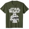 imageStar Wars Stormtrooper Mummy Halloween Costume TShirtOlive Green