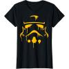 imageStar Wars Stormtrooper Oozing Helmet Halloween TShirtBlack