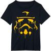 imageStar Wars Stormtrooper Oozing Helmet Halloween TShirtBlack