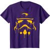 imageStar Wars Stormtrooper Oozing Helmet Halloween TShirtPurple