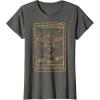 imageStar Wars The Mandalorian Halloween Card Outline TShirtAsphalt Grey