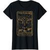 imageStar Wars The Mandalorian Halloween Card Outline TShirtBlack