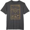 imageStar Wars The Mandalorian Halloween Card Outline TShirtDark Heather Grey