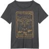 imageStar Wars The Mandalorian Halloween Card Outline TShirtDark Heather Grey