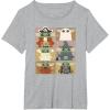 imageStar Wars The Mandalorian Halloween Grogu Costumes Box Up TShirtHeather Grey
