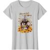 imageStar Wars The Mandalorian Halloween Thankful Is The Way TShirtSilver Grey