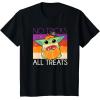 imageStar Wars The Mandalorian Halloween The Child No Tricks TShirtBlack