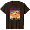 imageStar Wars The Mandalorian Halloween The Child No Tricks TShirtBrown