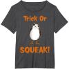 imageStar Wars Trick Or Squeak Halloween TShirtDark Heather Grey
