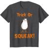 imageStar Wars Trick Or Squeak Halloween TShirtDark Heather Grey