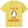 imageStar Wars Trick Or Squeak Halloween TShirtLemon Yellow