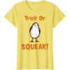 imageStar Wars Trick Or Squeak Halloween TShirtLemon Yellow