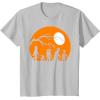 imageStar Wars Trick Or Treat Halloween Silhouette TShirtSilver Grey