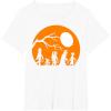 imageStar Wars Trick Or Treat Halloween Silhouette TShirtWhite