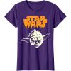 imageStar Wars Yoda Dripping Ooze Logo Halloween TShirtPurple