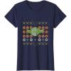 imageStar Wars Yoda Jedi Ugly Christmas Sweater for Halloween TShirtNavy Blue