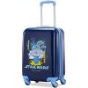 imageAmerican Tourister Star Wars R2D2 CarryOn Luggage  Airline Approved Durable Hardshell with Favorite Rebel Droid  Roll Confidentially with Spinner Wheels ampamp Colorful Adjustable HandleR2D2