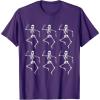 imageStar Wars Clone Trooper Dancing Skeletons Halloween TShirtPurple