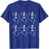 imageStar Wars Clone Trooper Dancing Skeletons Halloween TShirtRoyal Blue