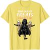 imageStar Wars Darth Vader Skeleton Halloween TShirtLemon Yellow