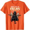 imageStar Wars Darth Vader Skeleton Halloween TShirtOrange