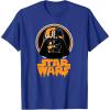imageStar Wars Darth Vader Spooky Dripping Logo Halloween TShirtRoyal Blue