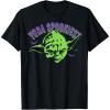 imageStar Wars Halloween Green Yoda Spookiest TShirtBlack