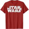imageStar Wars Mummy Wraps Logo Halloween Graphic TShirt TShirtCranberry Red