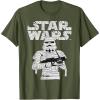 imageStar Wars Stormtrooper Mummy Halloween Costume TShirtOlive Green