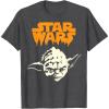 imageStar Wars Yoda Dripping Ooze Logo Halloween TShirtDark Heather Grey