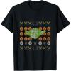 imageStar Wars Yoda Jedi Ugly Christmas Sweater for Halloween TShirtBlack
