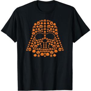 imageStar Wars Halloween Darth Vader JackoLantern Pumpkins TShirtBlack