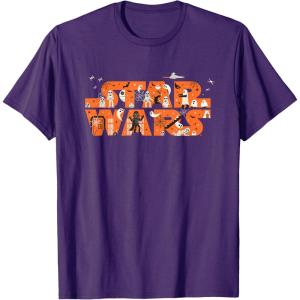 imageStar Wars Halloween Darth Vader Spooky Empire Movie Logo TShirtPurple