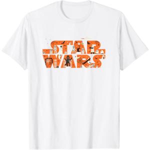 imageStar Wars Halloween Darth Vader Spooky Empire Movie Logo TShirtWhite