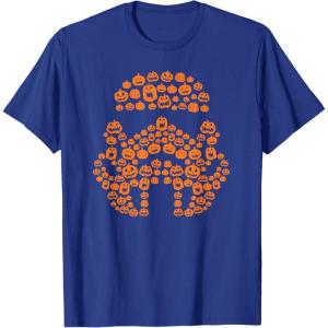 imageStar Wars Halloween Stormtrooper JackoLantern Pumpkins TShirtRoyal Blue