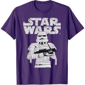 imageStar Wars Stormtrooper Mummy Halloween Costume TShirtPurple