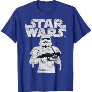 imageStar Wars Stormtrooper Mummy Halloween Costume TShirtRoyal Blue