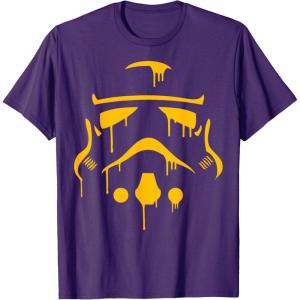 imageStar Wars Stormtrooper Oozing Helmet Halloween TShirtPurple