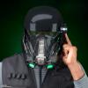 imageSTAR WARS The Black Series Imperial Death Trooper Premium Electronic Helmet Rogue One A Story Roleplay Item for Ages 14 and Up