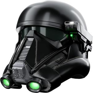imageSTAR WARS The Black Series Imperial Death Trooper Premium Electronic Helmet Rogue One A Story Roleplay Item for Ages 14 and Up