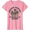 imageStar Wars Endor Forest Summer Camp Graphic TShirt Z1 TShirtPink