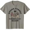 imageStar Wars Endor Forest Summer Camp Graphic TShirt Z1 TShirtSlate Grey
