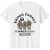 imageStar Wars Endor Forest Summer Camp Group Shot Faded Portrait TShirtWhite
