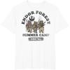 imageStar Wars Endor Forest Summer Camp Group Shot Faded Portrait TShirtWhite