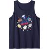 imageStar Wars Classic Summer Fun Popsicles Main Characters Tank TopNavy Blue