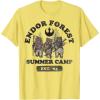 imageStar Wars Endor Forest Summer Camp Graphic TShirt Z1 TShirtLemon Yellow