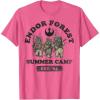imageStar Wars Endor Forest Summer Camp Graphic TShirt Z1 TShirtPink Heather