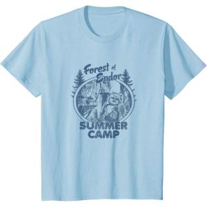 imageKids Star Wars Classic Forest Of Endor Summer Camp Vintage Ewok TShirtBaby Blue