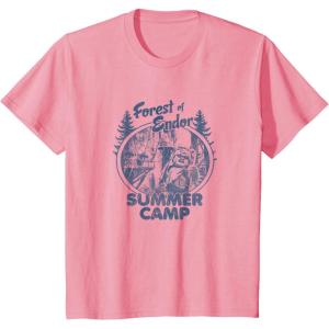 imageKids Star Wars Classic Forest Of Endor Summer Camp Vintage Ewok TShirtPink