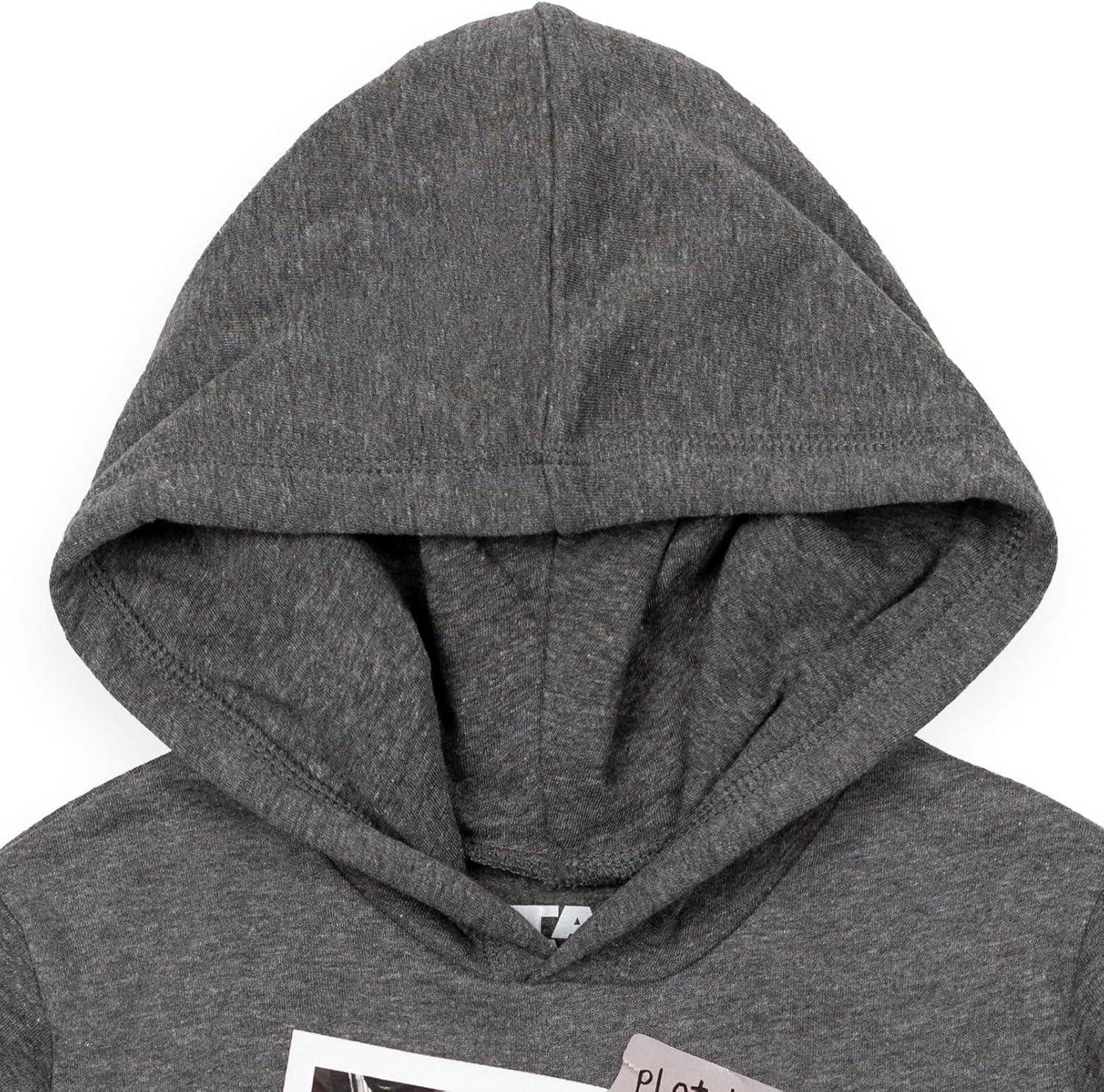 imageSTAR WARS R2D2 Stormtrooper Darth Vader Fleece Hoodie Toddler to Big KidGrey